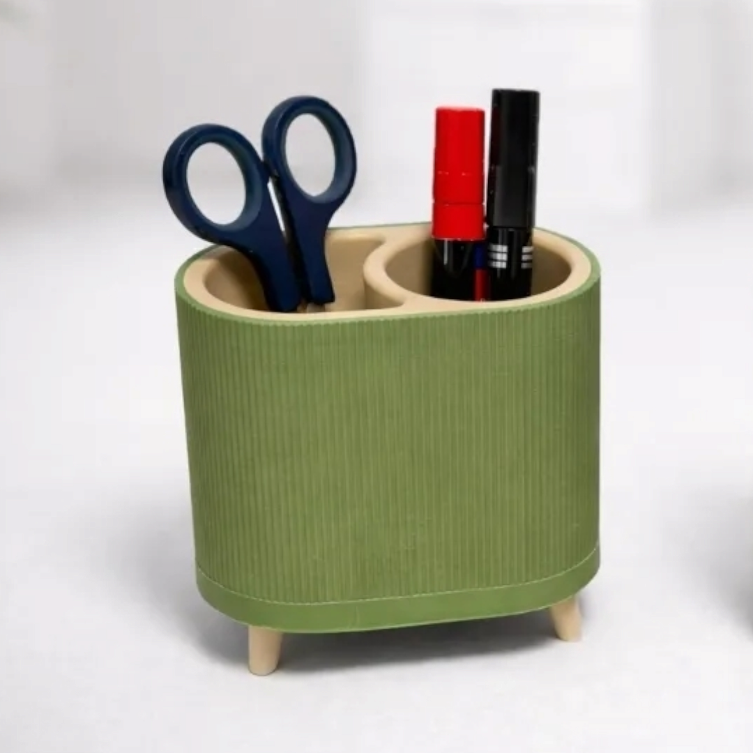 Organizador Ovalado de Baño y Escritorio