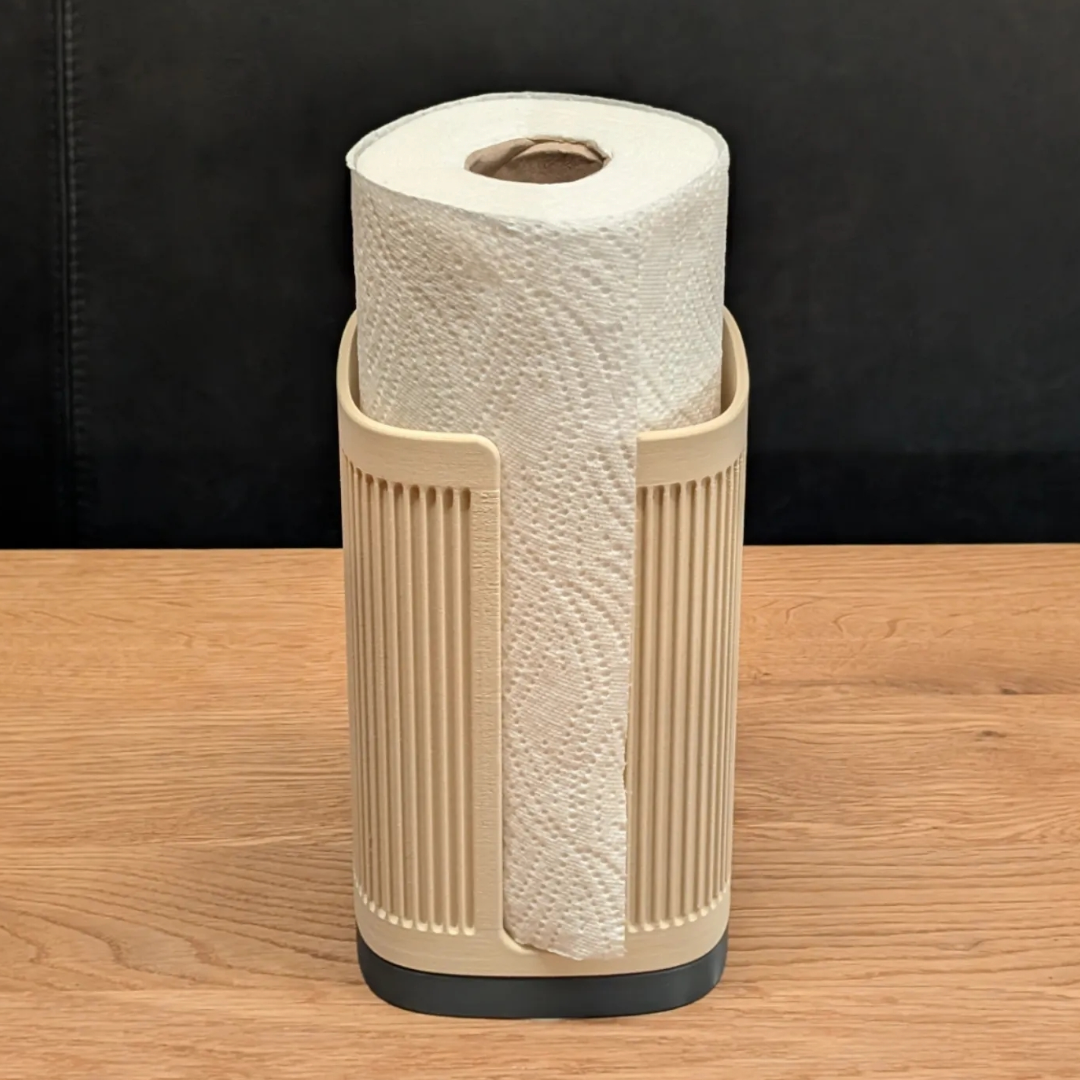 Porta Rollo Acanalado para Mesada